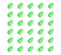 Fpbiagoq Lot de 30 aides flottantes en fonte pour appâts - Style de pêche