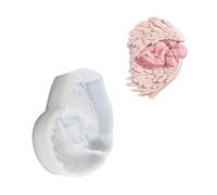 Fpbiagoq Moule à bougie en forme de papillon et fée - Moules en silicone faits à la main