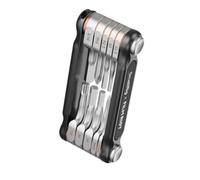 Fpbiagoq Outil pliant 10 en 1 avec tournevis et clé pliante, multifonction, portable