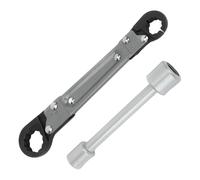 Fpbiagoq Outils sanitaires - Jeu de clés à vis d'angle - Clés coudées à vis - Professionnels