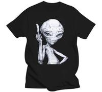 FPBQSSMV Paul The Alien Movie Men T Shirt Aliens Creative Black 3XL