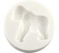 FPC Sugarcraft Gorilla Moule en Silicone Blanc