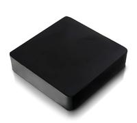 FPHADO Bloc de banc en caoutchouc pour la fabrication de bijoux - 10,2 x 10,2 cm - Bloc de banc en caoutchouc solide pour marteler et façonner