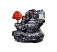 FPHADO Brûleur d'encens E - Parfum cascade de montagnes - Parfum de cheminée - À refoulement - Décoration pour la maison