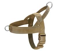 FPHADO Harnais pour Chien en Nylon sans Traction pour Animaux de Compagnie avec PoignéE Harnais de Dressage RéFléChissant pour, Moyen et Grand Chien, LA