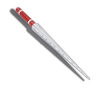 FPHADO Jauge d'épaisseur conique pour soudage - Jauge d'épaisseur de soudage - Règle de profondeur - Outil de mesure de trou de 3 à 15 mm