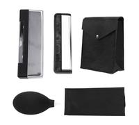 FPHADO Kit de nettoyage de disques vinyles - Brosse antistatique pour tourne-disque LP, lecteur CD, pour l'entretien des disques vinyles
