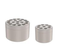 FPHADO Lot de 2 supports de tige en spirale Ikebana pour fleurs, support de tige en spirale pour vases, lot de 2 beiges et gris