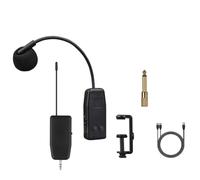 FPHADO Microphone sans fil pour violon - Instrument de musique - Récepteur audio et émetteur - Clip court