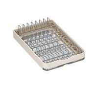 FPHADO Organiseur de placard de cuisine coulissant avec égouttoir et tiroir pour cuisine, salon C