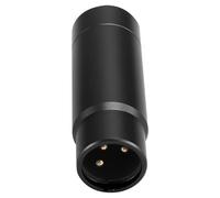 FPHADO Phantom Adaptateur d'alimentation pour microphone mélangeur audio pour microphone à condensateur 48 V XLR 3,5 mm Noir