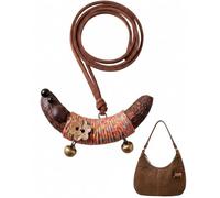 FPIJMG Pendentif Teckel avec Cordon et Grelots, 1 Pièce | Pendentif animalier à porter sur un collier, un sac ou des clés; une petite idée cadeau pour les amoureux des chiens.
