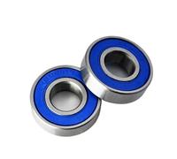 FPJQOBJC Lot de 2 roulements à Billes Hybrides en céramique 6001 2RS 12 x 28 x 8 mm en nitrure de Silicium Si3N4 for vélo