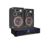 Enceinte Sono DJ Fenton FPL500 Système audio Bluetooth et mp3 class-D 500W - idéal pour animer vos soirées