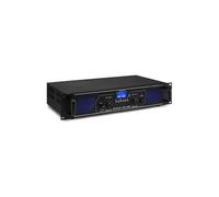 Fenton FPL700 - Amplificateur Digital - Technologie sans Fil Bluetooth Intégrée, MP3, USB et SD, Entrées RCA, Prise Jack 3,5mm, LEDs Bleues en Façade, Parfait pour DJ, Particuliers et Professionnels