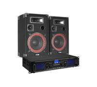 FPL700 Système audio Bluetooth et mp3 classe-D 700W - idéal pour animer vos soirées