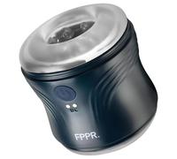 FPPR. - Masturbateur vibrant à double extrémité rechargeable (bleu)