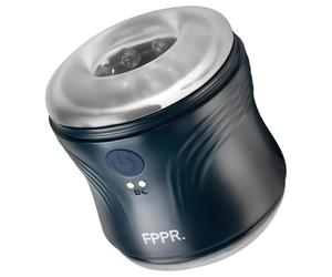FPPR. - masturbateur vibrant rechargeable double entrée - silicone bleu