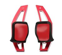 FPQOVV palettes décalage Volant Compatible avec Volkswagen pour Golf 5 MK5 pour Golf 6 MK6 R 2009-2014 pour GTI R20 2009-2014 Palettes De Changement De Vitesse Voiture(Red)