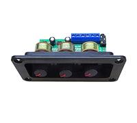 Fpreeza Amplificateur de Puissance NuméRique Amplificateur StéRéO NS4110B Amplificateur de Son 2X20W Amplificateur HiFi Aigus Graves, avec Panneau