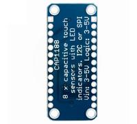 Fpreeza CAP1188 Module de capteur tactile capacitif à 8 touches pour projets électroniques DIY Interface SPI Alimentation 3 V à 5 V avec indicateur LED Carte de dérivation