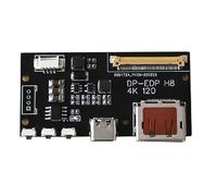 Fpreeza DP vers EDP 4K 120Hz DIY 4K 2K 1080 Carte adaptateur pour écran portable (A) Durable, installation facile