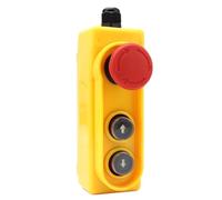 Fpreeza Interrupteur d'arrêt d'urgence avec boîte de boutons de levage à l'épreuve de la pluie, 2,2 kW, contrôle direct, 220 V
