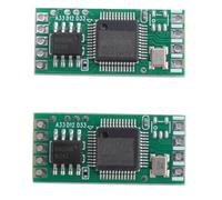 Fpreeza Module de caméra analogique CVBS A USB de 2 pièces AV-A-USB signal numérique capture vidéo conversion Boad compatible avec/MJPG