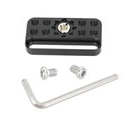 Fpreeza Pour les configurations de caméra DIY - Plaque de fromage universelle compatible - Mini plaque de base à changement rapide avec configuration de montage de style 3/8.