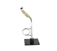 Fpreeza Presse à mouches portable avec base rotative C-Clamp Fish Tackle Kit Travel Alloy Fly Fishing Outil de reliure à crochet