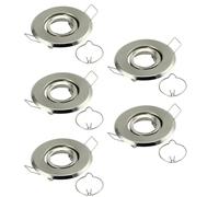 Fpreeza Support de Lampe MR11 de Haute Qualité, Spots LED Encastrés, Cadre de Lumière de Plafond Ajustable, Supports LED, Découpe 45 Mm.