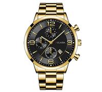 Fprw100 Montre de sport à quartz analogique pour homme avec boîtier en acier inoxydable, D, taille unique