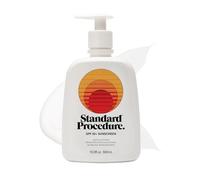 FPS 50+, écran solaire à large spectre pour le visage et le corps pour les peaux sensibles au soleil, résistant à l'eau pendant 4 heures, formule biologique, 16,9 oz