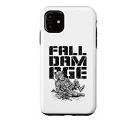 FPS Gamer Joueur de Jeu vidéo Militaire avec dommages causés par Les Chutes Coque pour iPhone 11