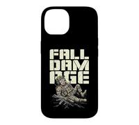 FPS Gamer Joueur de Jeu vidéo Militaire avec dommages causés par Les Chutes Coque pour iPhone 14