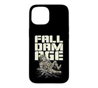 FPS Gamer Joueur de Jeu vidéo Militaire avec dommages causés par Les Chutes Coque pour iPhone 15