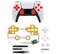 FPS5 Controller LED Light Board, 6 couleurs Luminous Light Board Compatible pour PS5 Wireless Handle Vibration Controller Luminous Plate with Tool