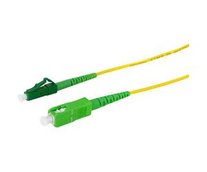 [FPSLS10] LogiLink Professional Câble batch fibre optique, OS2, 10 m, jaune