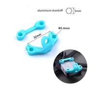 FPV Drone 3D Printed TPU Camera Mount Arm Protective for HD DC 5-7 inch RC Frame(APEXHD DualSMA Cyan)