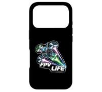 FPV Life Racing Drone Pilot First Person View Quadcopter Coque pour iPhone 17 Pro