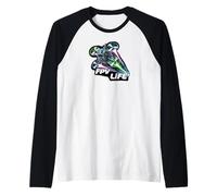 FPV Life Racing Drone Pilot First Person View Quadcopter Manche Raglan