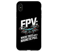 FPV Où Les Arbres Ont Une Traction magnétique Coque pour iPhone XS Max