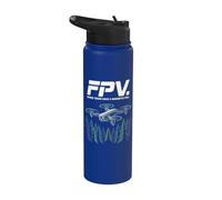 FPV Où les arbres ont une traction magnétique Stainless Steel Insulated Water Bottle