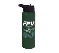 FPV Où les arbres ont une traction magnétique Stainless Steel Insulated Water Bottle