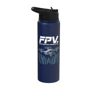 FPV Où les arbres ont une traction magnétique Stainless Steel Insulated Water Bottle