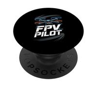 FPV Pilote Drone Racing Quadricoptère Freestyle FPV PopSockets PopGrip Adhésif