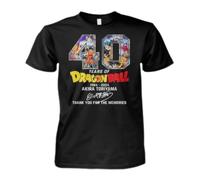 FPVAWKBL Akira Toriyama Signature Thank You t Shirt, Best Shirt Cotton New - Black, New