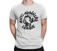 FPVAWKBL Anti Nowhere League Band Subs Logo Black T-Shirts