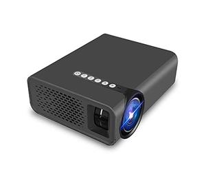 FPVAWKBL QUYNAGER Portable YG520 pour système de cinéma Maison Projecteur vidéo avec USB Mini 1080P (Couleur : D) (D)
