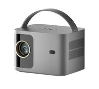 FPVAWKBL QUYNAGER Projecteur Maison Chambre Mur Projection Smart Home Cinéma Projection Projecteur Extérieur Portable Micro (D comme indiqué)